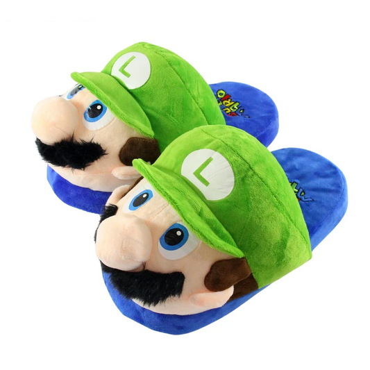 Luigi Plush Slippers