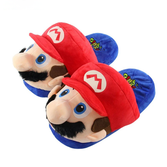 Mario Plush Slippers