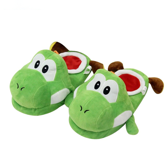 Yoshi Plush Slippers